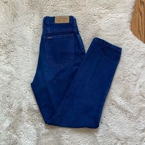 Vintage SUPER high rise 🍑 straight leg jeans